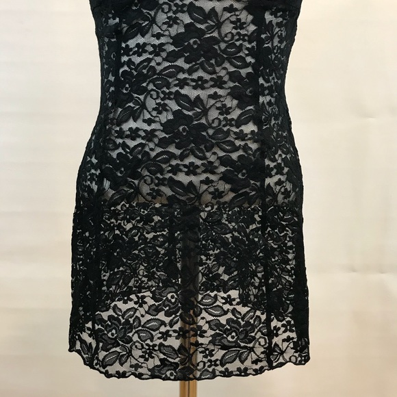 APT.9 Women’s Lace Babydoll Black/Pink 1 pcs only - Picture 6 of 8